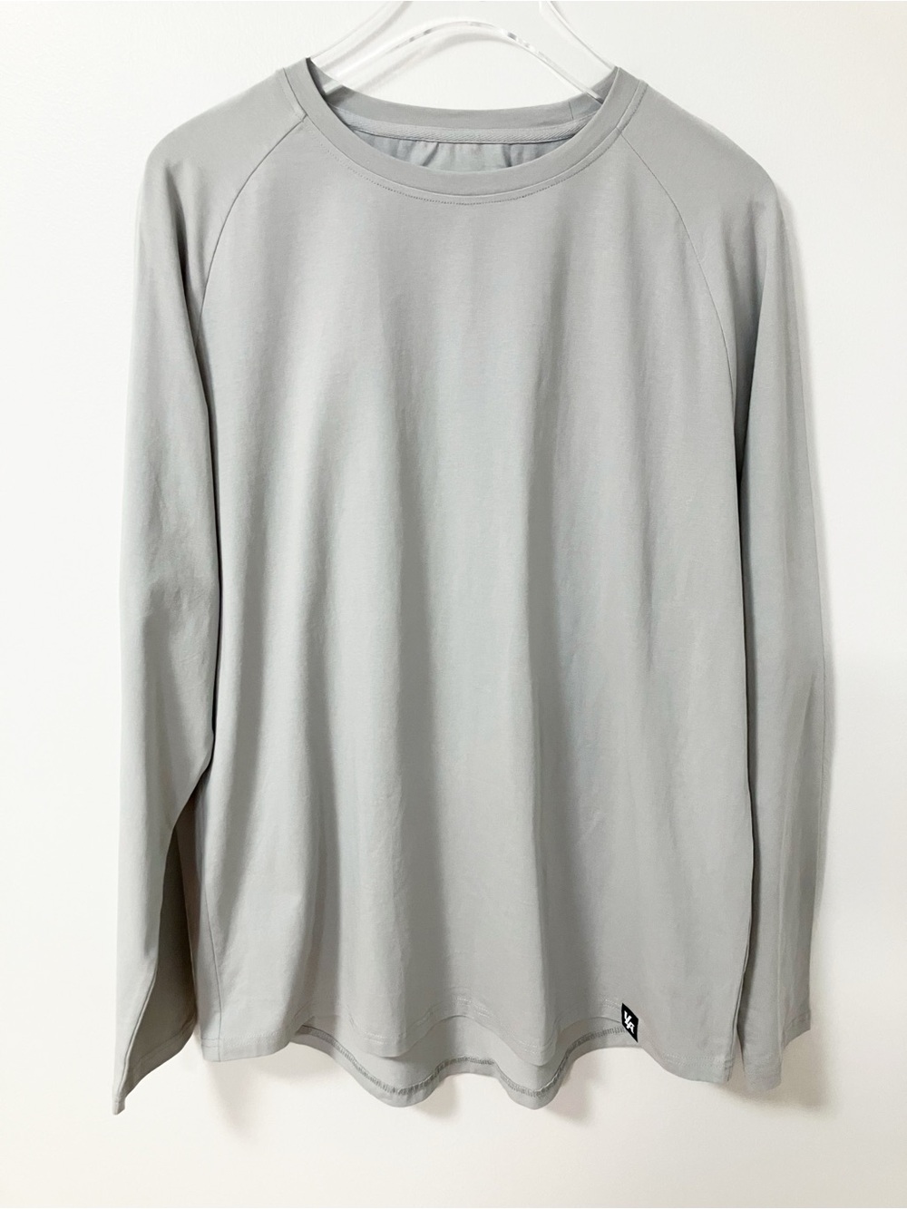 YoungLA | Gray Long Sleeve Top XXL Basic Casual Minimalist Neutral Normcore